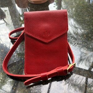 Portland Leather Chili Red Parker 🌶️